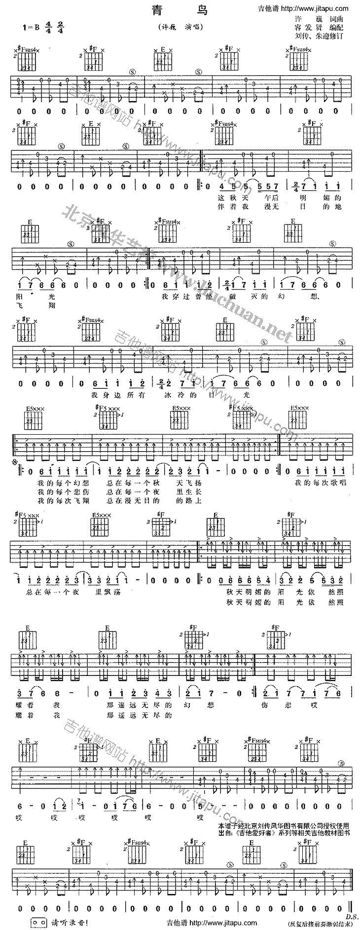 青鸟-C大调音乐网