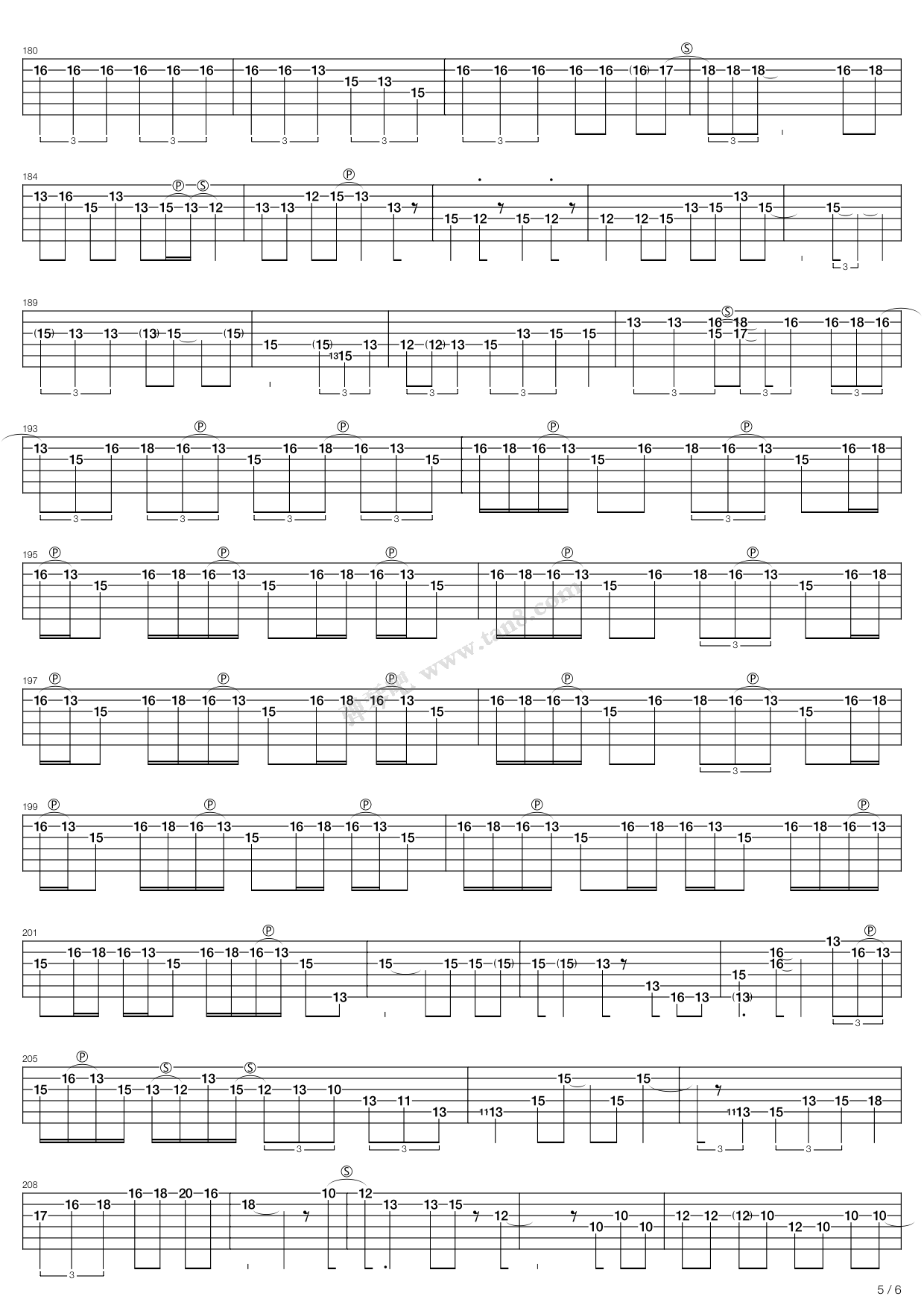 《Zap》吉他谱-C大调音乐网